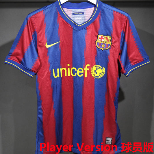 Maillot Barcelone Retro 2009/10 Player Version