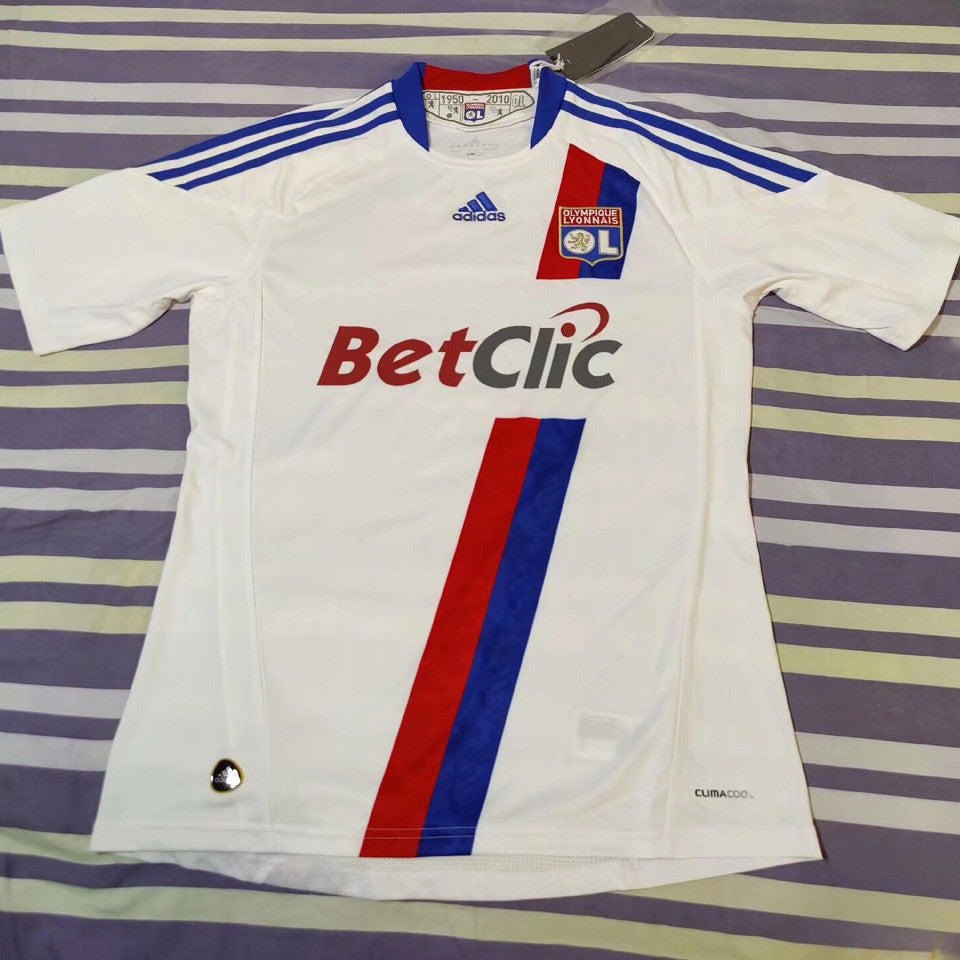 Maillot Olympique Lyonnais Retro 2010/11 Domicile