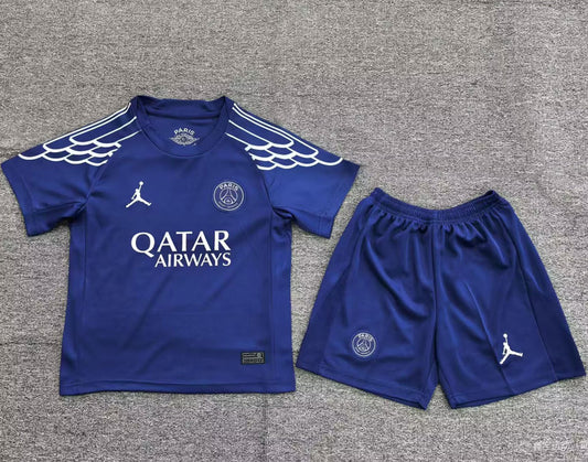 Maillot + Short Paris SG 2024/25 4th Enfant
